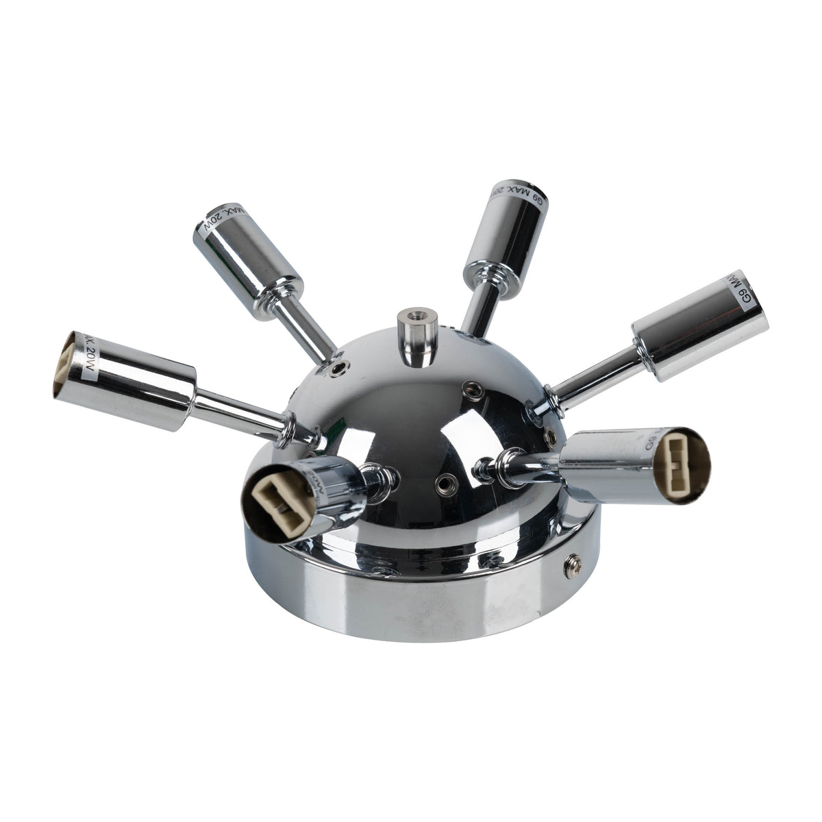 1 x Baldachin zur Serie "Explosion" chrome 1085123, 1085130, 1085142, 1085161