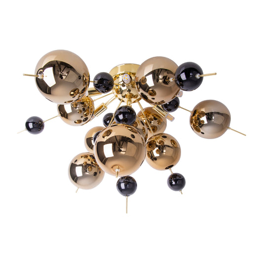 Deckenleuchte "EXPLOSION" Ø: 57cm gold