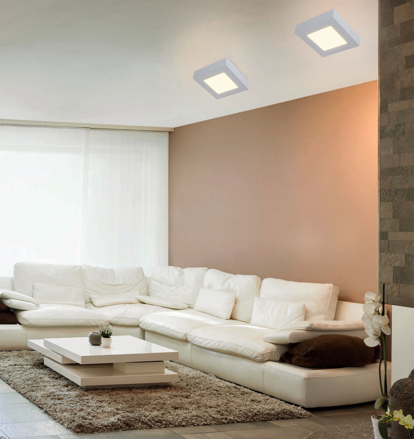 LED Deckenleuchte "SIMPLEX" s:17cm