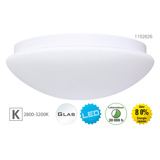LED Wand-/Deckenleuchte "BEN" Ø:29cm