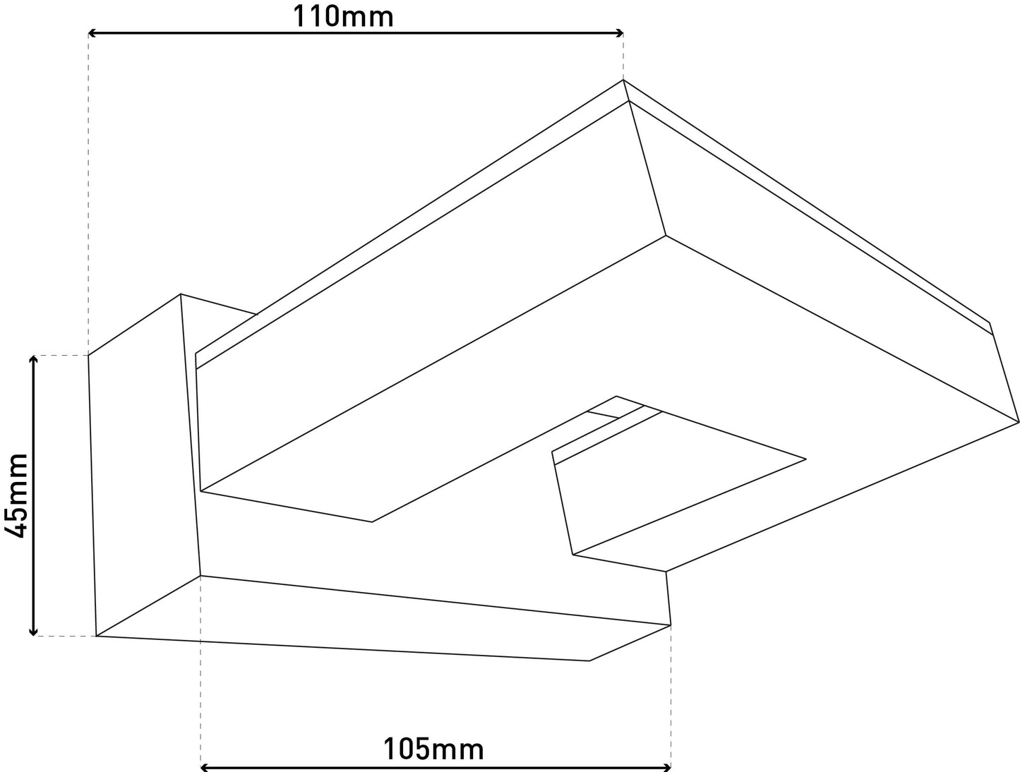 LED Wandleuchte "VARETA"