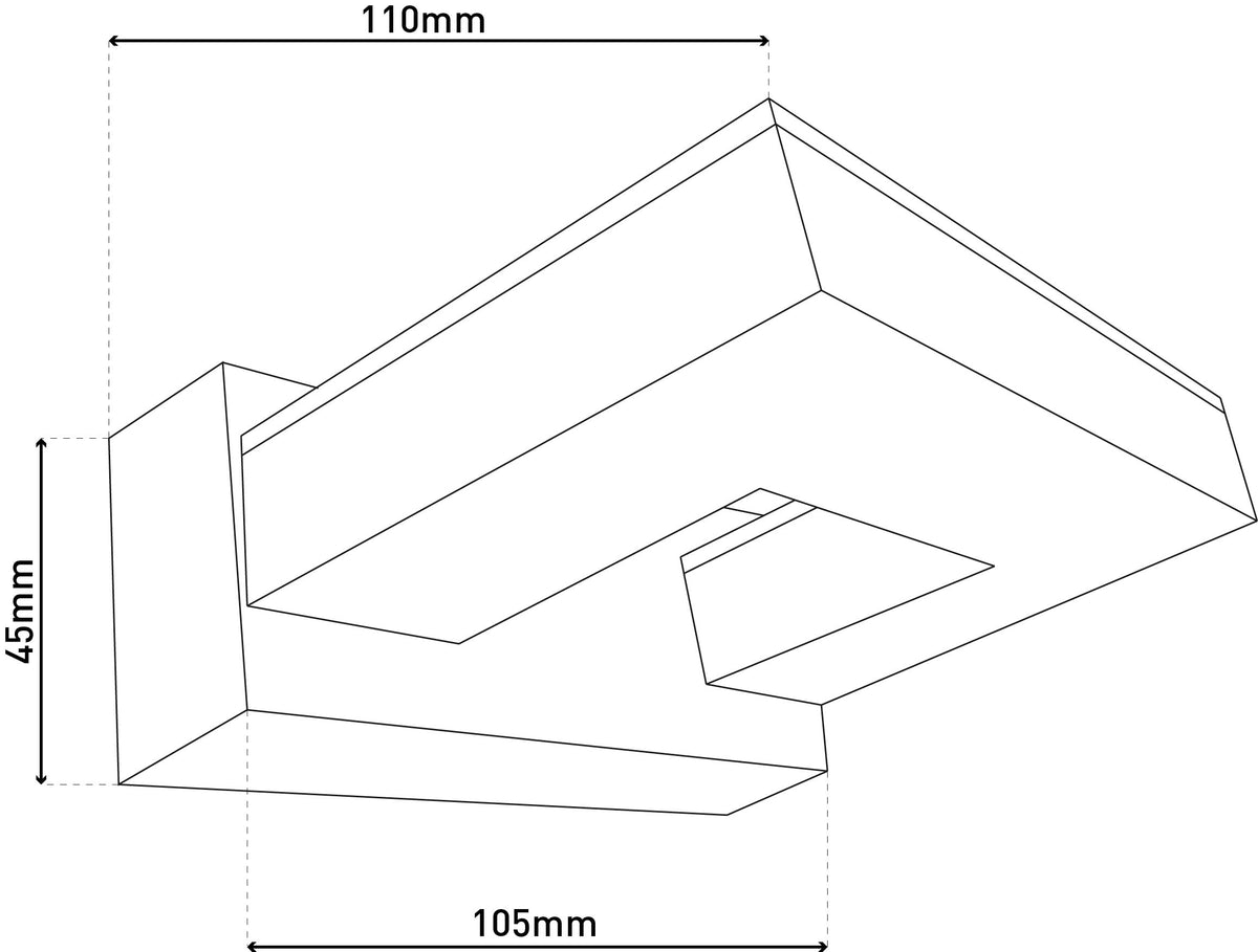 LED Wandleuchte "VARETA"