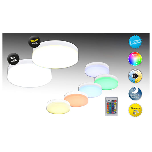 LED Deckenleuchte "COOL" Ø:25,5cm