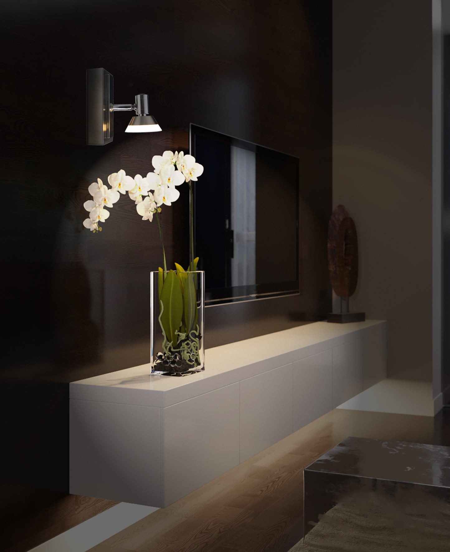 1er LED-Wand- und Deckenspot "JERICHO"