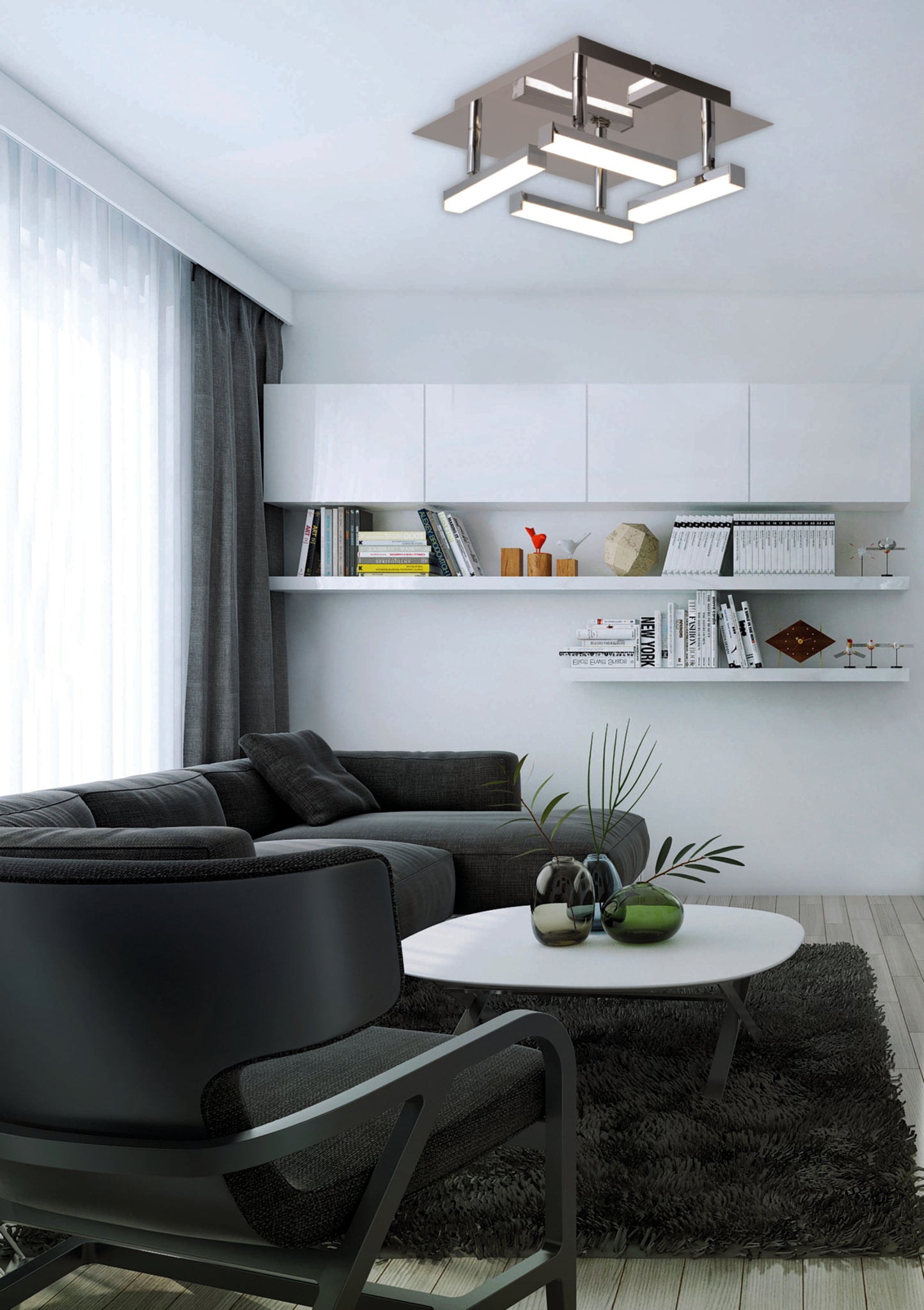 LED Deckenleuchte "TURIN" d:25cm
