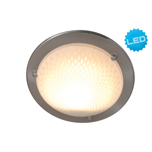 LED-Glasdeckenleuchte d:30cm