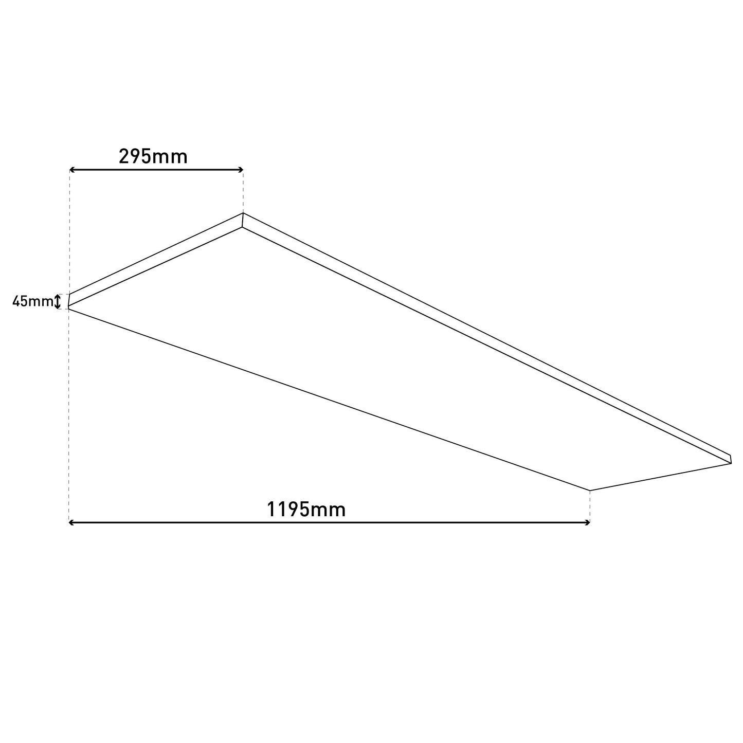 Aufbauleuchte - LED / CCT Panel-Deckenleuchte "CARENTE" L: 119,5cm - rahmenlos, im Functional Style, aus Metall und Kunststoff in weiß, 119,5 x 29,5 x 4,5 cm, inkl. LED dimmbar CCT-Wechsler RGB-Farbwechsler Nachtlichtfunktion Fernbedienung