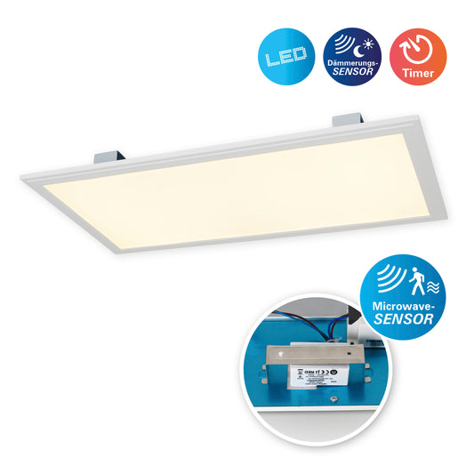 LED Sensor-Panel "ALEGRE" L: 59,5cm inkl. Halterung / weiß