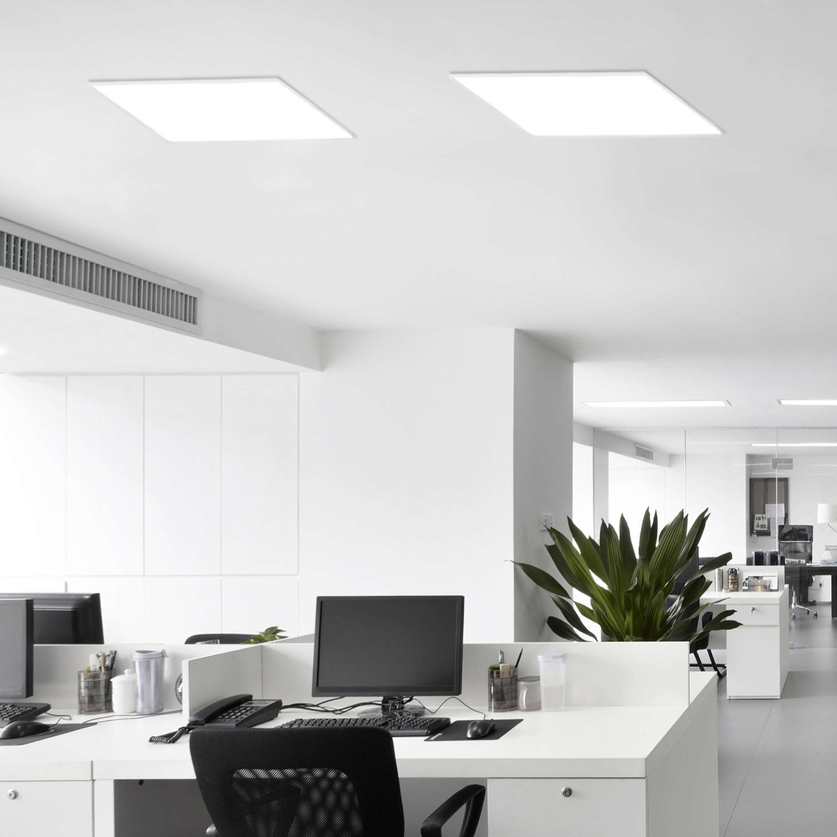 LED Einlegepanel 62x62x1cm mit CRI 95 "CRISTIAN"