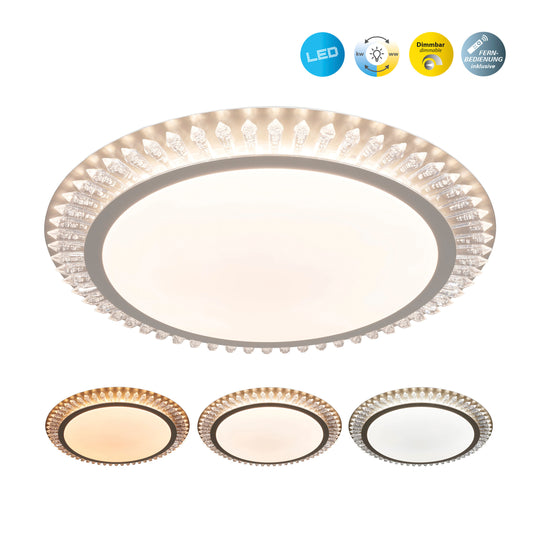 LED / CCT Deckenleuchte "MADISON" Ø: 48cm