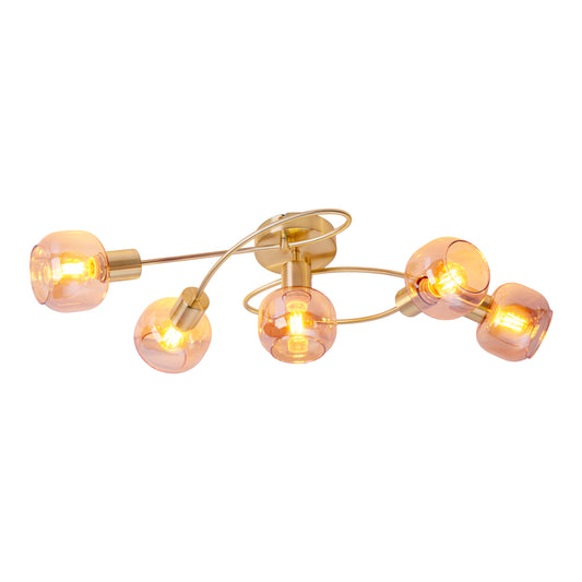 5er Spot Deckenleuchte "LIBBY" L: 67,5cm