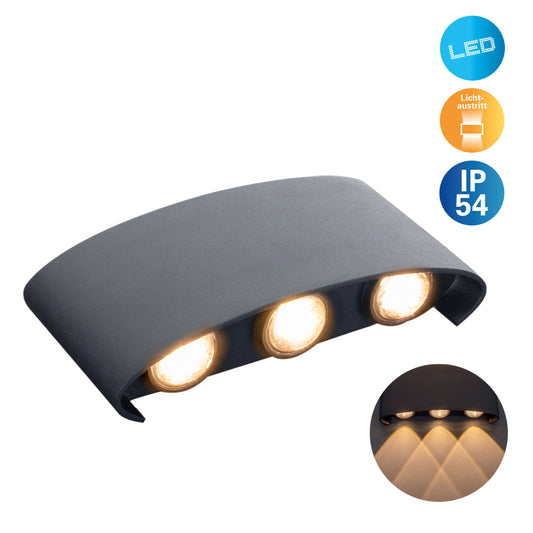 LED Außenwandleuchte "AURON"