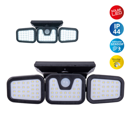 LED Solar Außenwandleuchte "PACITA"