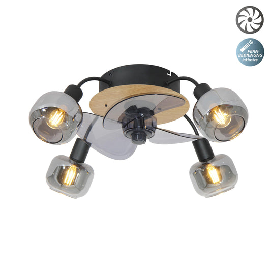 Deckenleuchte "FUMOSO" inkl. Ventilator Ø: 48cm