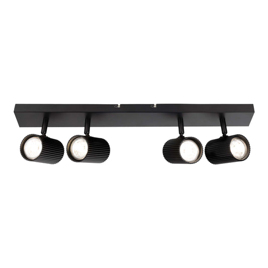 4er Spot-/Deckenleuchte "TINNIS" L: 56cm schwarz
