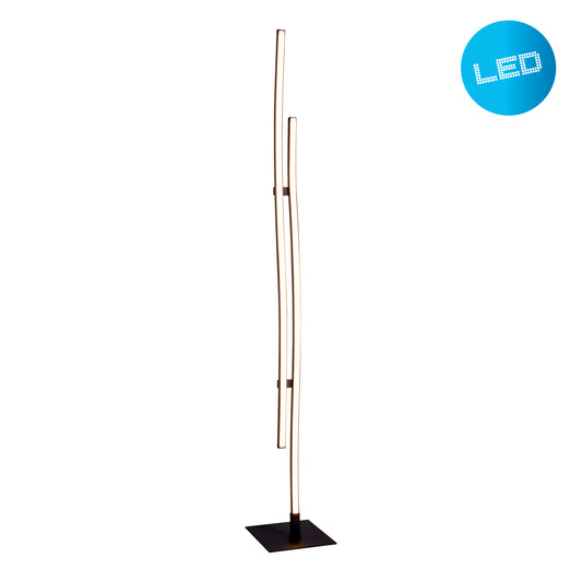 LED Stehleuchte "ONDA" H: 130cm
