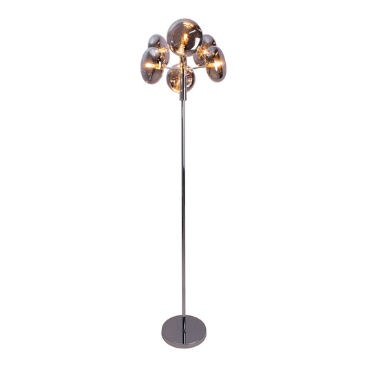 Stehleuchte "ORION" H: 165cm smoky