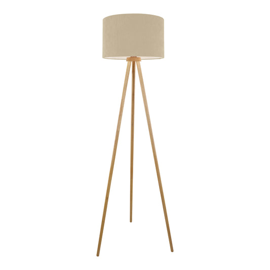 Stehleuchte "ARDITA" H: 152cm beige