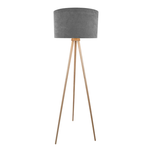 Stehleuchte "ARDITA" H: 152cm grau