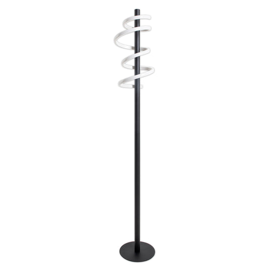 LED Stehleuchte "BELLEZA" H: 140cm schwarz