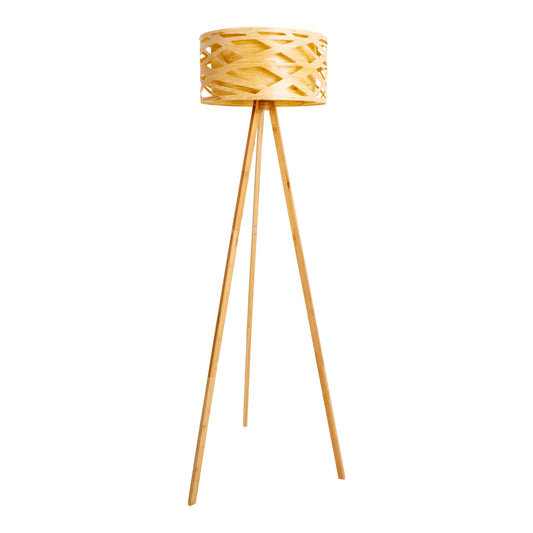 Stehleuchte "FINJA" H: 148 cm natur