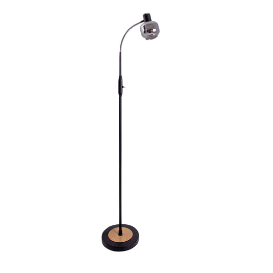 Glas-Stehleuchte "FUMOSO" H: 150cm