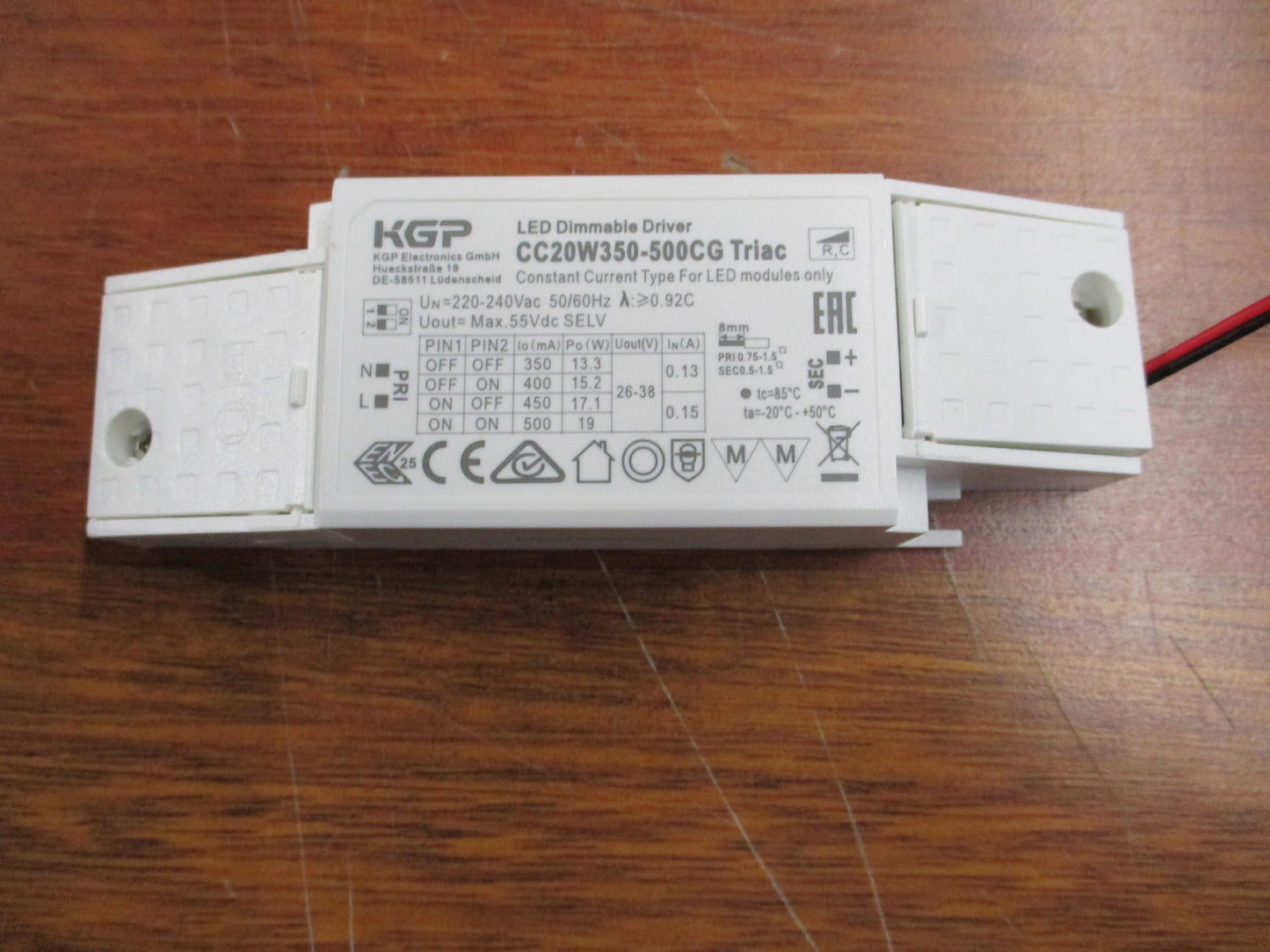 1 x Treiber zur LED Einbauleuchte "SUMA" 4139523, 4139723