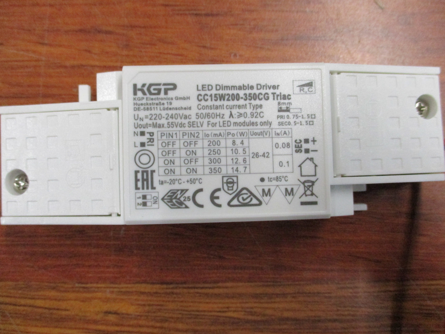1 x Treiber zur LED Einbauleuchte "SUMA" 4139523, 4139723