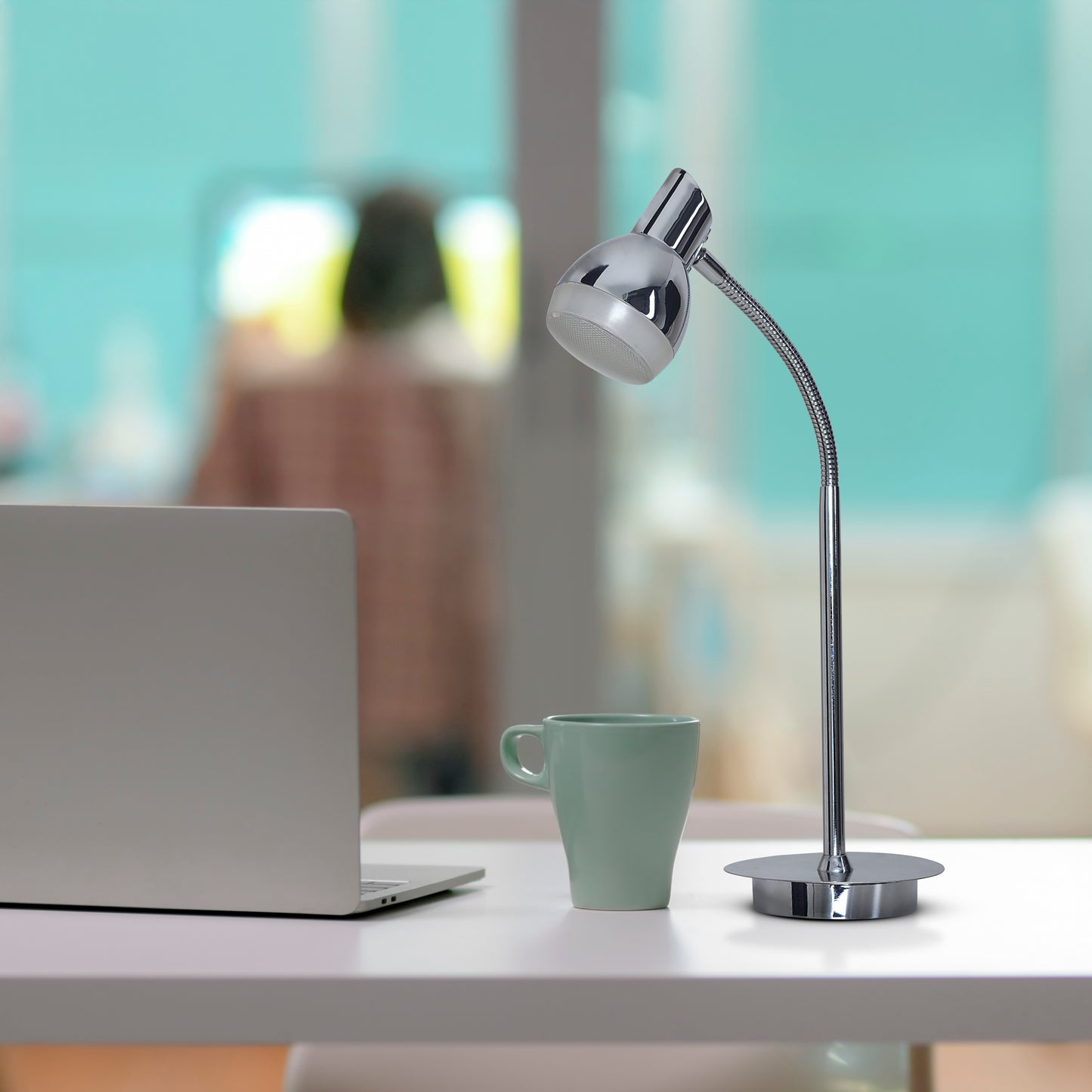 LED Tischleuchte "CHROMEY" H:45cm