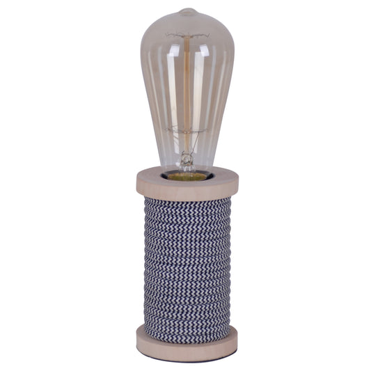 LED Tischleuchte "MAX" incl. Leuchtmittel schwarz/weiß h: 12cm