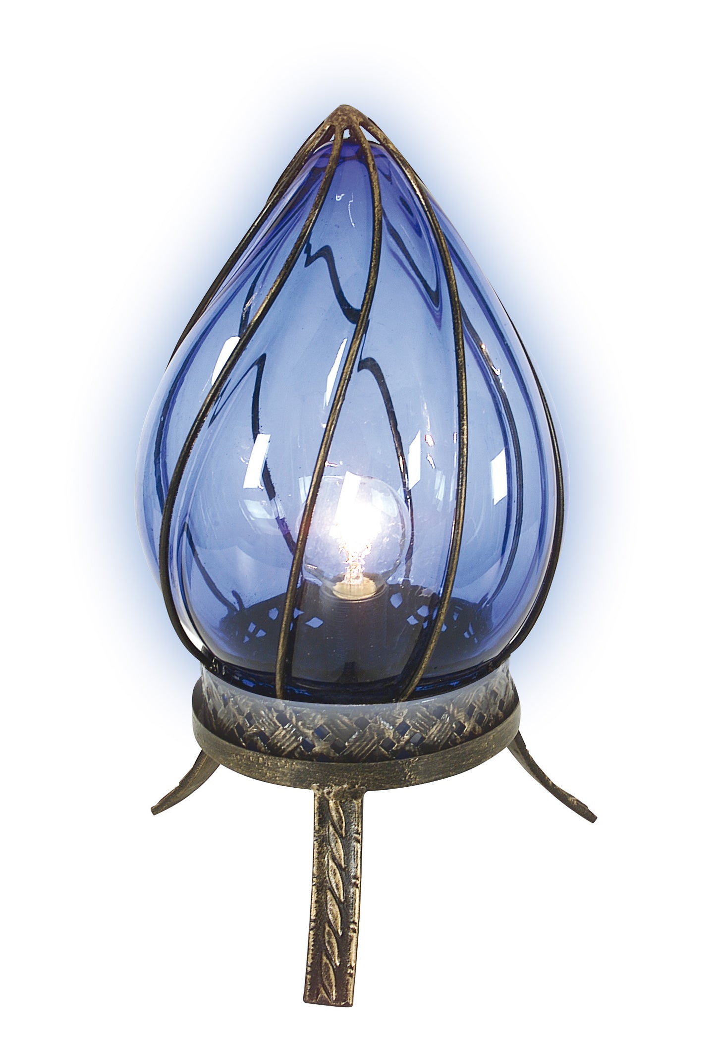 Glas-Tischleuchte "ORIENT"