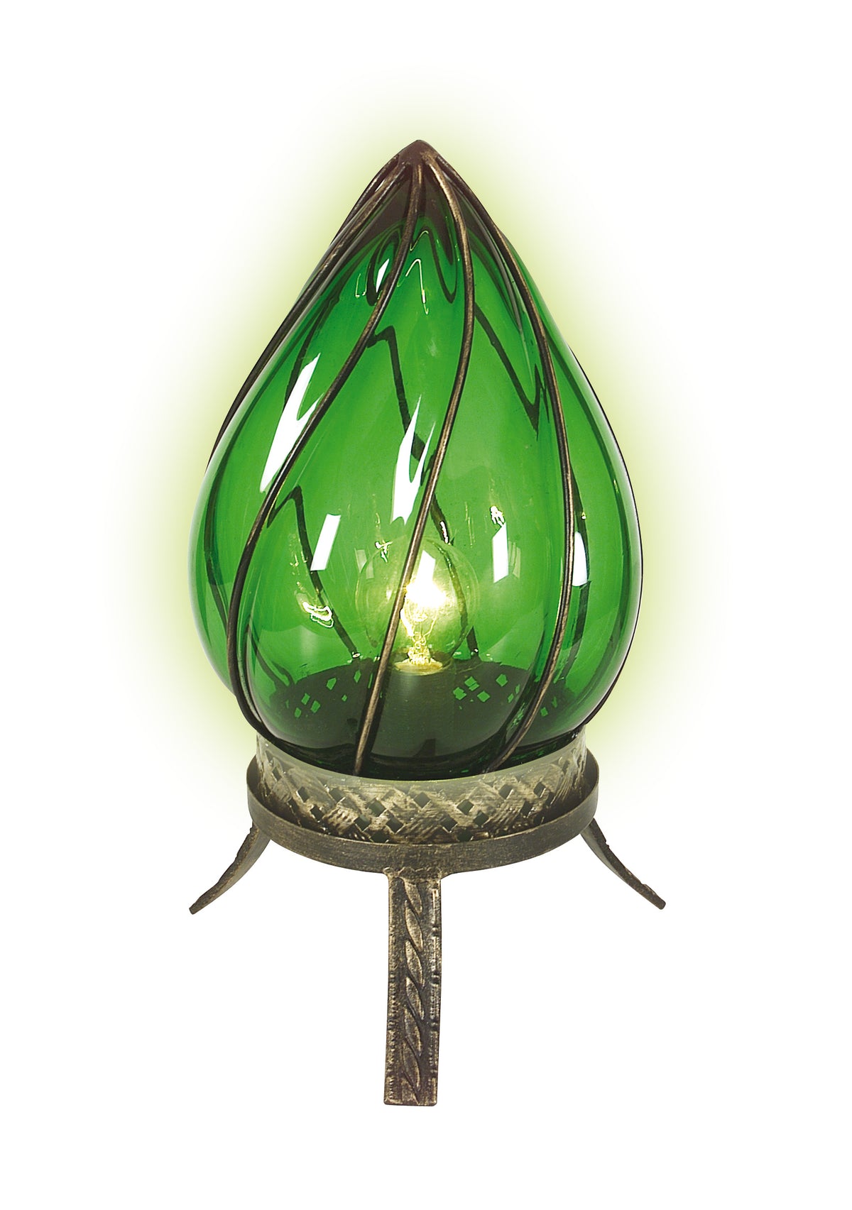 Glas-Tischleuchte "ORIENT"