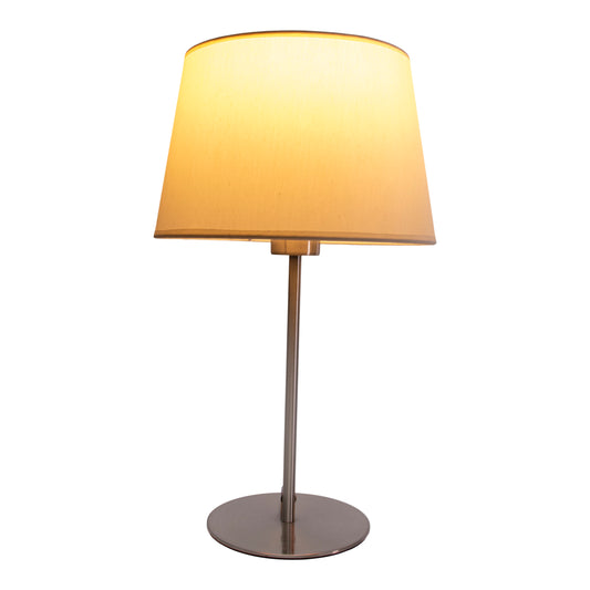 Tischleuchte "BOLOGNA" H: 45cm beige