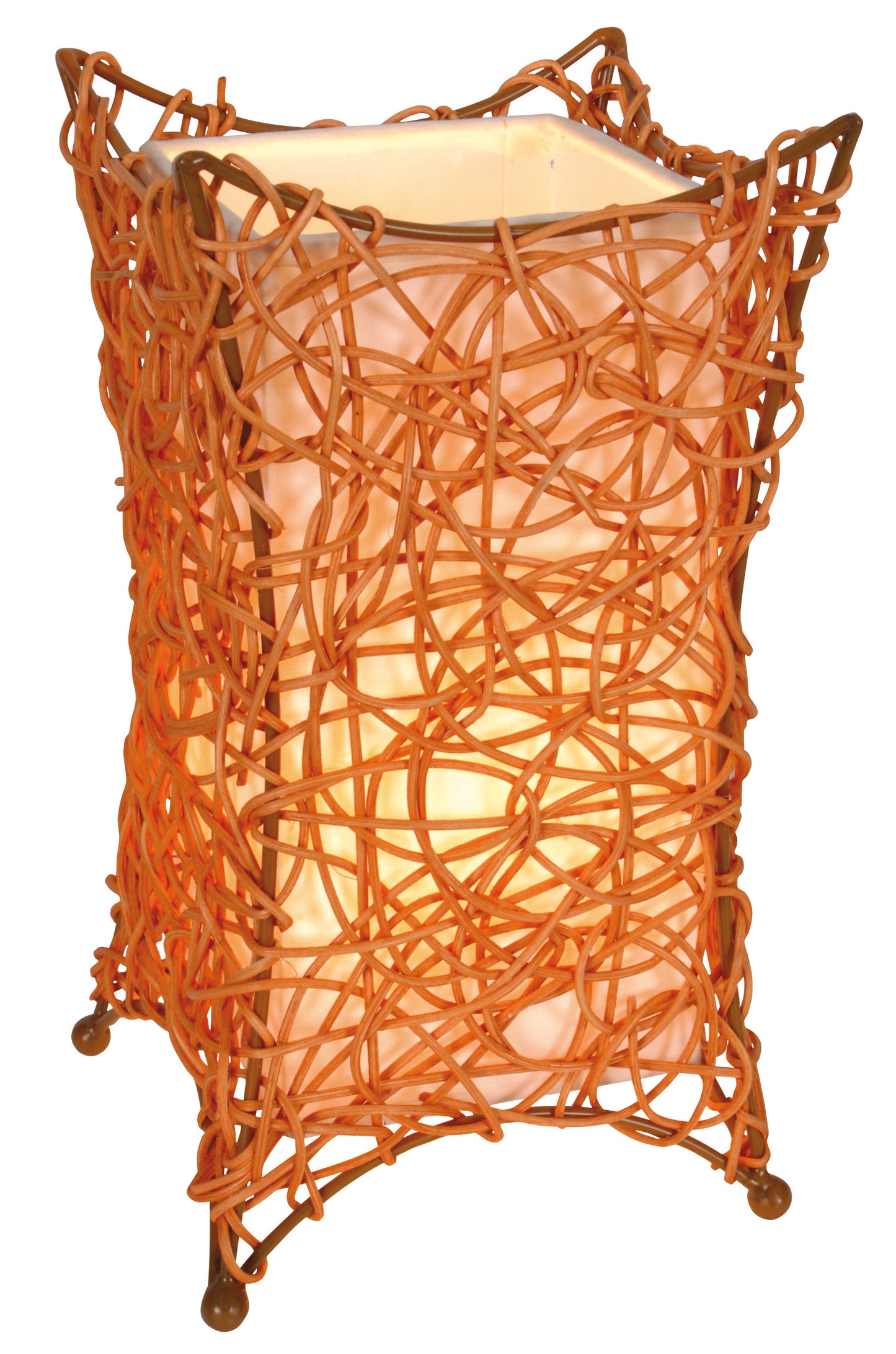 Korbtischleuchte h:30cm
