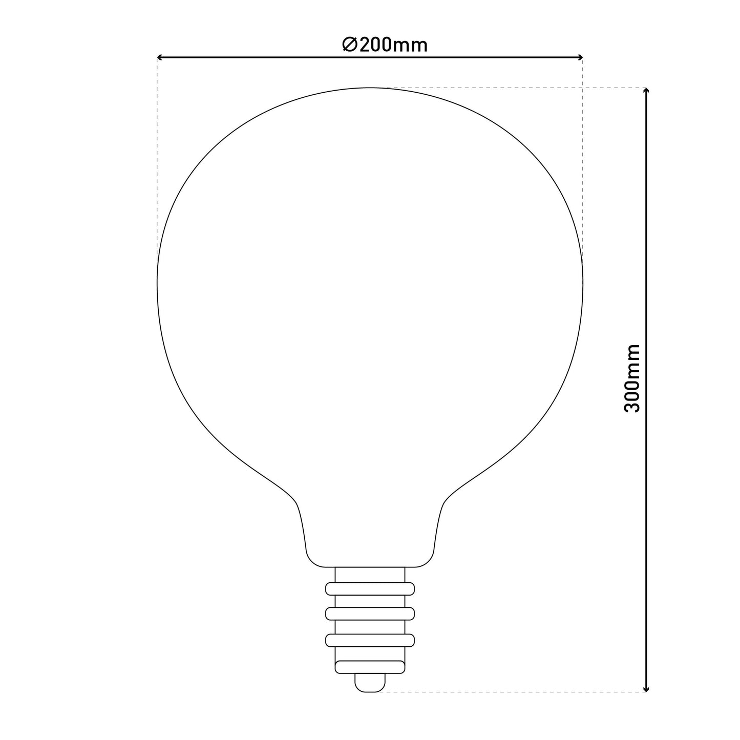 LED Leuchtmittel "DILLY MAX" E27 / 5 W