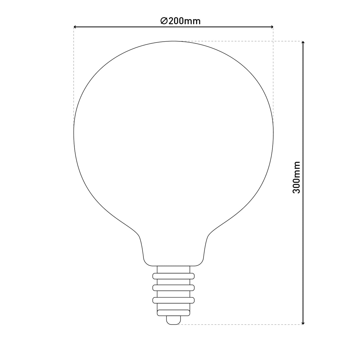LED Leuchtmittel "DILLY MAX" E27 / 5 W