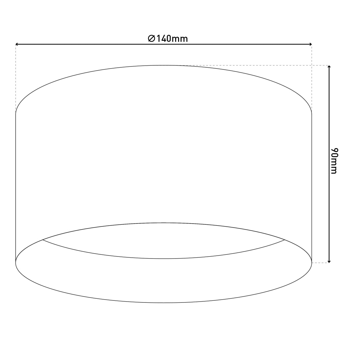 LED Spot "TRIOS" Ø: 14cm weiß