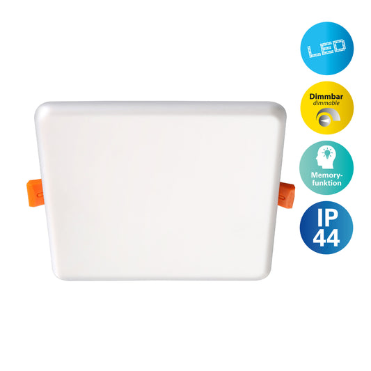 LED Einbauleuchte "SUMA" L/B: 15,5cm