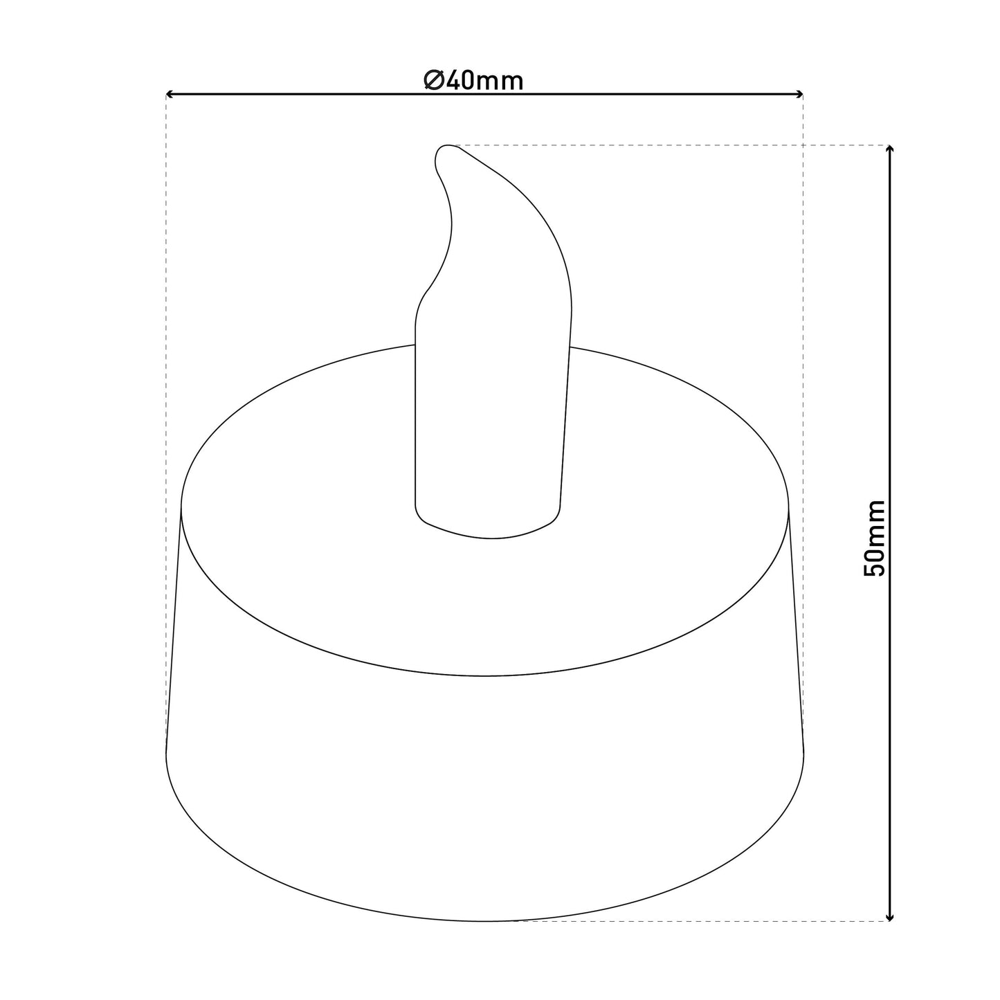 6 LED Kerzen