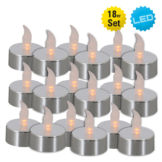 18er-Set LED Kerzen