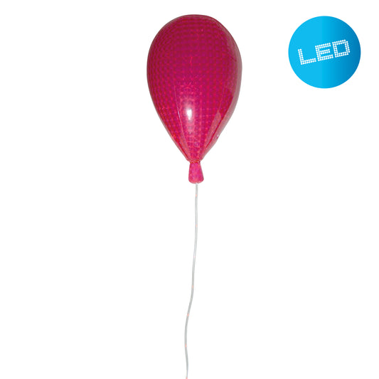 LED Dekoballon H: 50cm pink