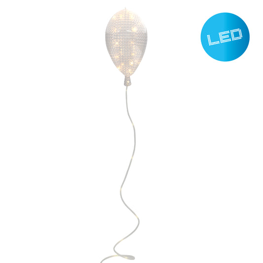 LED Dekoballon H: 50cm weiß
