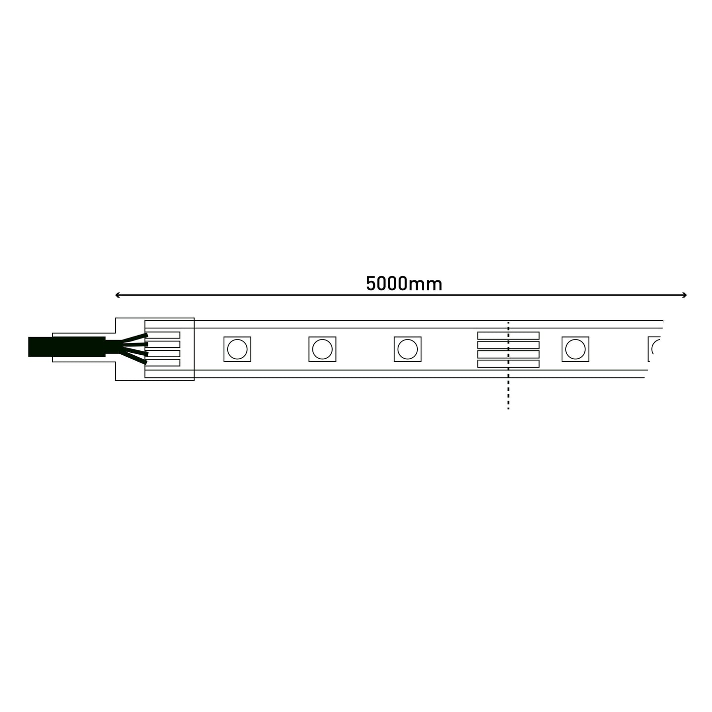 LED "Stripe" Outdoor 5 m RGB