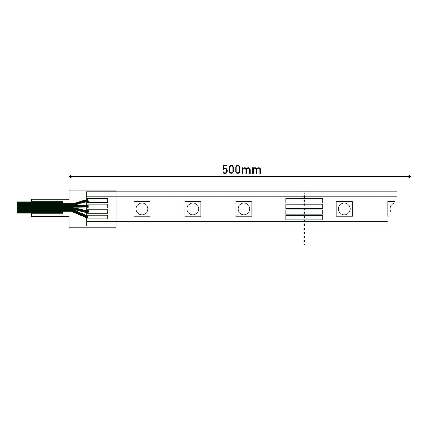 LED / RGBW "Stripe" outdoor 1000cm