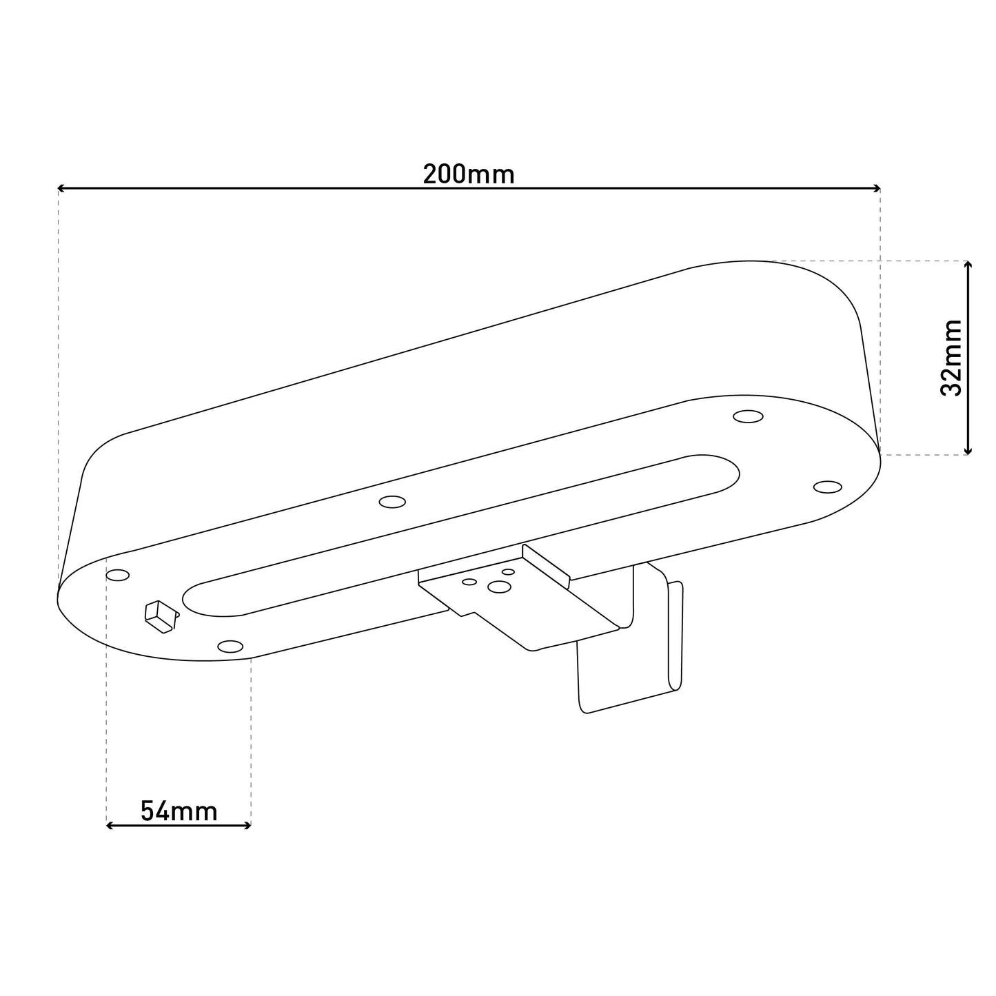 3er-Set Solarleuchte "GARDEN LIGHT" L: 20cm weiß