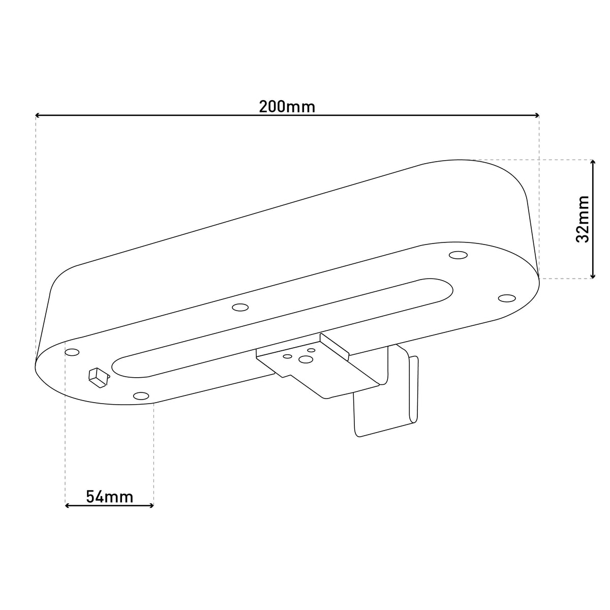 3er-Set Solarleuchte "GARDEN LIGHT" L: 20cm weiß