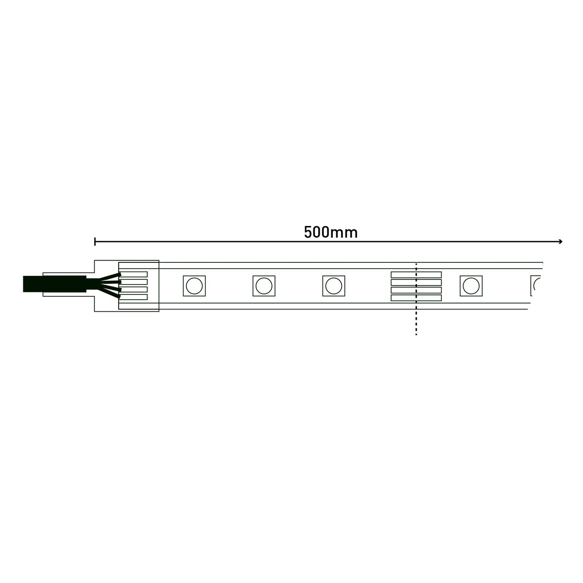 Digitaler Indoor LED / RGB Stripe 5m