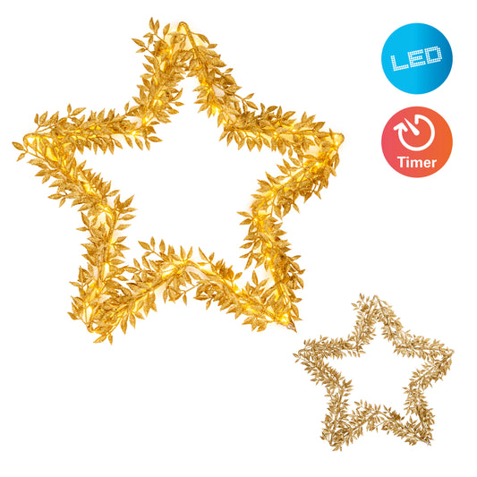 Deko-Stern Ø: 50cm gold