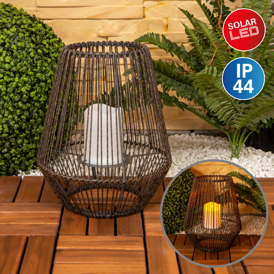 LED Solarleuchte "PLASTO" Ø: 26 cm
