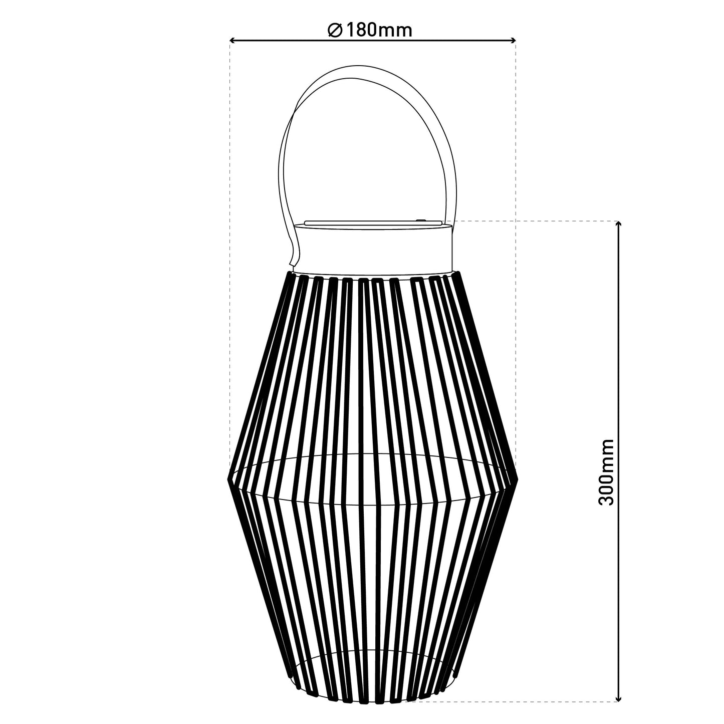 LED Solarleuchte "KORBINIAN"